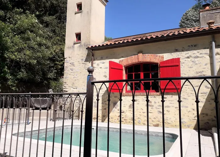 La Minoterie Pause Zen, & Piscine Prives 12 Personnes * Rocheserviere